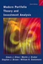 Modren Protfolio Theory and Investment Analysis