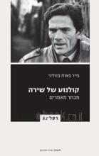 קולנוע של שירה, מבחר מאמרים