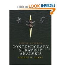 Contemporary Strategy Analysis