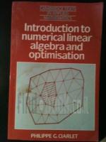 Introduction to numerical linear algebra and optimisation