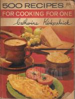 500 recipes for cooking forn one