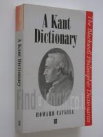 A Kant Dictionary / Howard Caygill