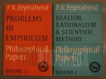 Problems of Empiricism + Realism, Rationalism & Scientific Method / Paul Feyerabend