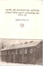 שייטלעך ארויסגעריסן פון פייער : דאס אפראטעווען יידישע קולטור-אוצרות אין ווילנע