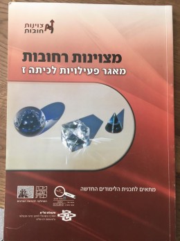 מצוינות רחובות-מאגר פעילויות לכיתה ז׳