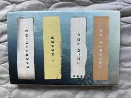 Everything I never told you