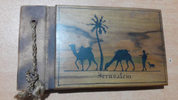 אלבום/יומן בצלאל ירושלם מעץ זית