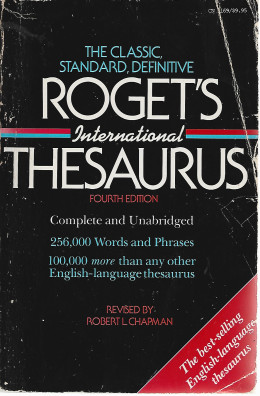 Roget's International Thesaurus