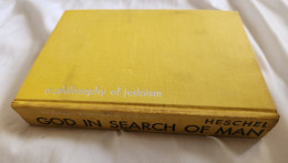 Abraham Joshua Heschel – God in Search of Man, 1955, Hardcover