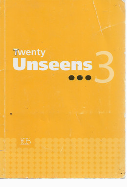 twenty UNSEENS 3